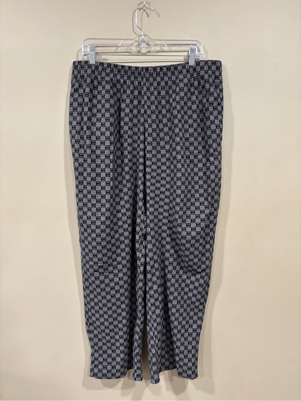Michael Kors MK Logo Men’s Grey Pajama Pants Size XL